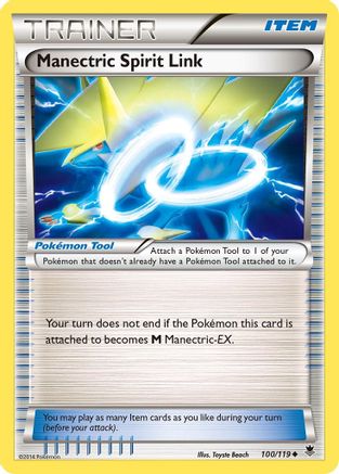 Manectric Spirit Link (100) [XY - Phantom Forces] - Deck Out Gaming