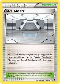 Steel Shelter (105) [XY - Phantom Forces] Reverse Holofoil - Deck Out Gaming