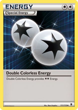 Double Colorless Energy (111) [XY - Phantom Forces] - Deck Out Gaming