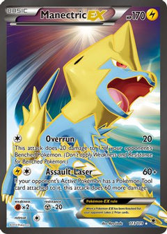 Manectric EX (113 Full Art) (113) [XY - Phantom Forces] Holofoil - Deck Out Gaming