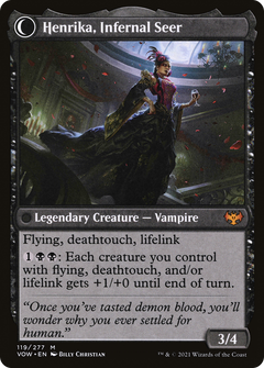 Henrika Domnathi (119) [Innistrad: Crimson Vow] - Deck Out Gaming