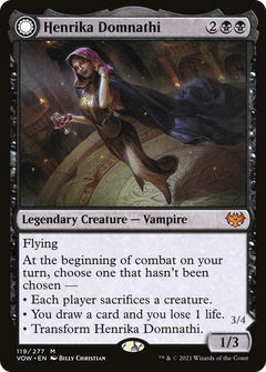 Henrika Domnathi (119) [Innistrad: Crimson Vow] foil - Deck Out Gaming
