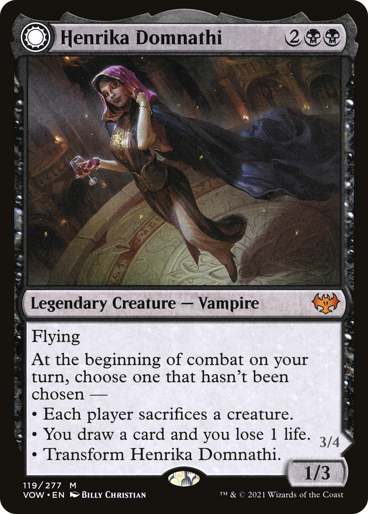 Henrika Domnathi (119) [Innistrad: Crimson Vow] foil - Deck Out Gaming