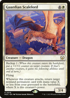 Guardian Scalelord (16) [March of the Machine Commander] - Deck Out Gaming