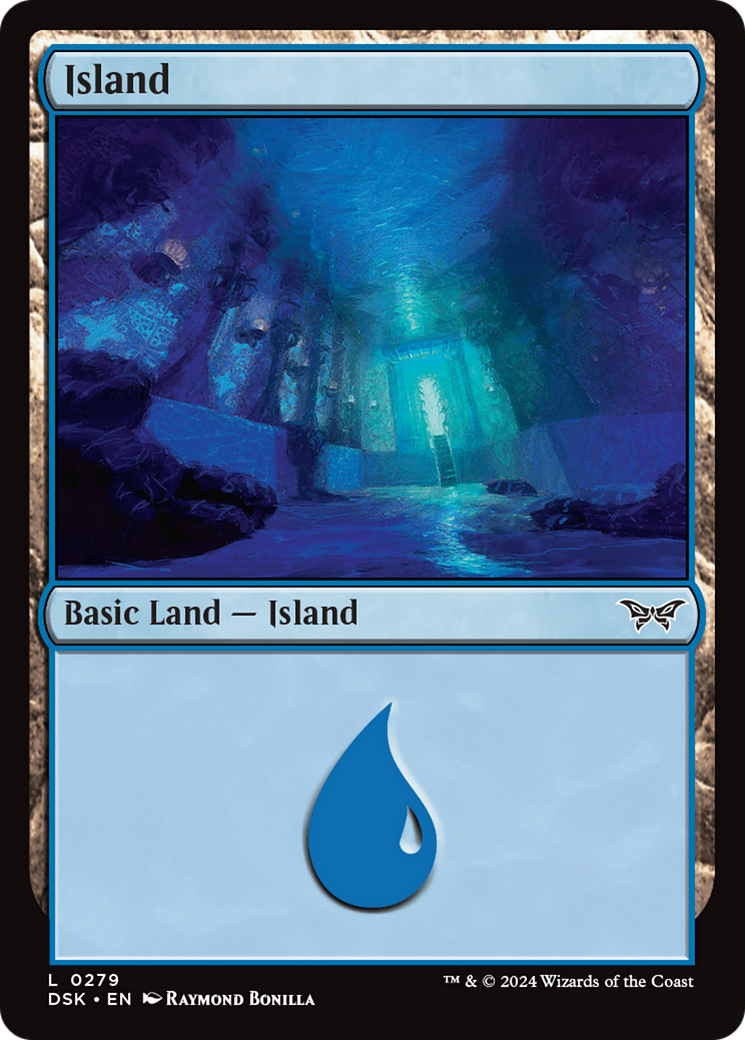 Island (0279) (279) [Duskmourn: House of Horror] - Deck Out Gaming