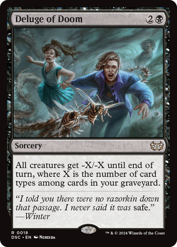 Deluge of Doom (18) [Duskmourn: House of Horror Commander] - Deck Out Gaming