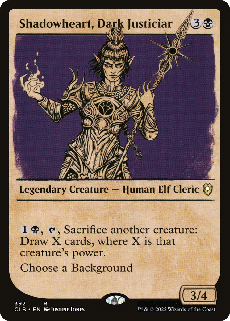 Shadowheart, Dark Justiciar (Showcase) (392) [Commander Legends: Battle for Baldur's Gate] - Deck Out Gaming