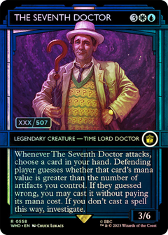 The Seventh Doctor (Serial Numbered) (558) [Doctor Who] foil - Deck Out Gaming