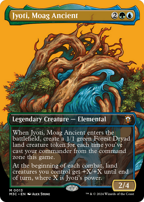 Jyoti, Moag Ancient (Borderless) (13) [Modern Horizons 3 Commander] foil - Deck Out Gaming