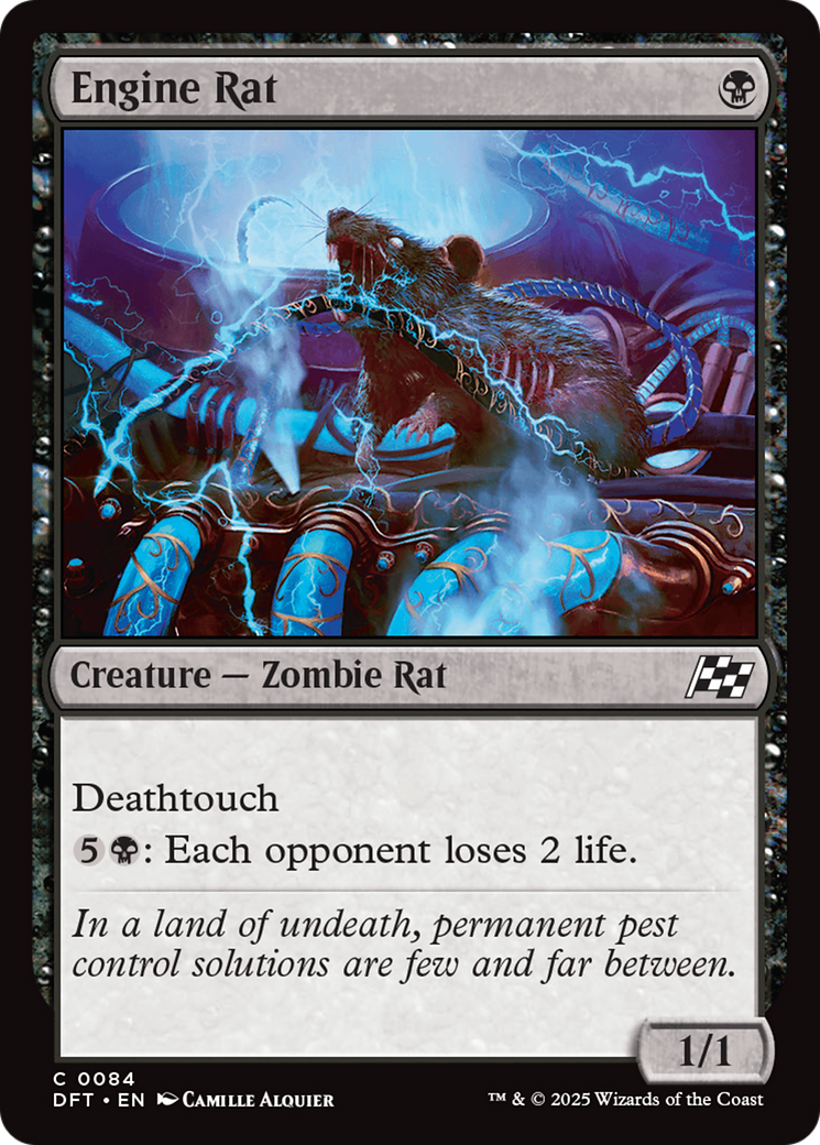 Engine Rat (84) [Aetherdrift] foil - Deck Out Gaming