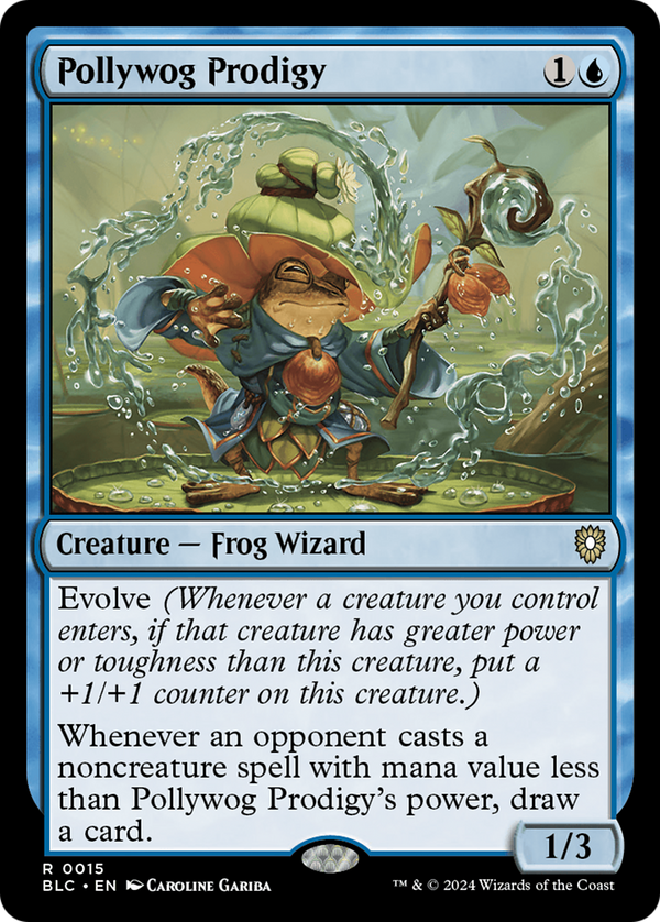 Pollywog Prodigy (15) [Bloomburrow Commander] - Deck Out Gaming