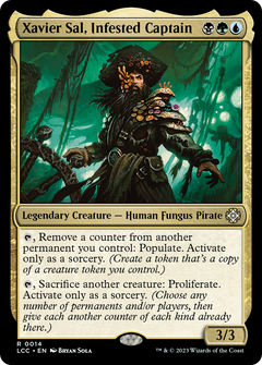 Xavier Sal, Infested Captain (14) [The Lost Caverns of Ixalan Commander] foil - Deck Out Gaming