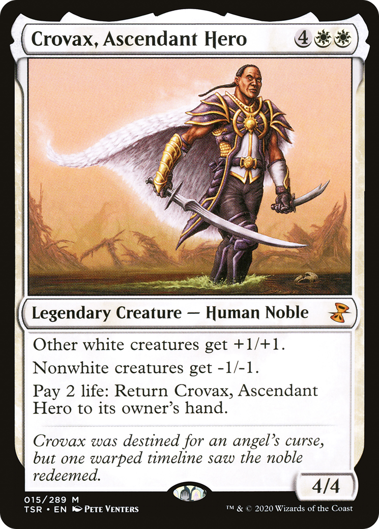Crovax, Ascendant Hero (15) [Time Spiral Remastered] - Deck Out Gaming