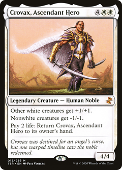 Crovax, Ascendant Hero (15) [Time Spiral Remastered] foil - Deck Out Gaming