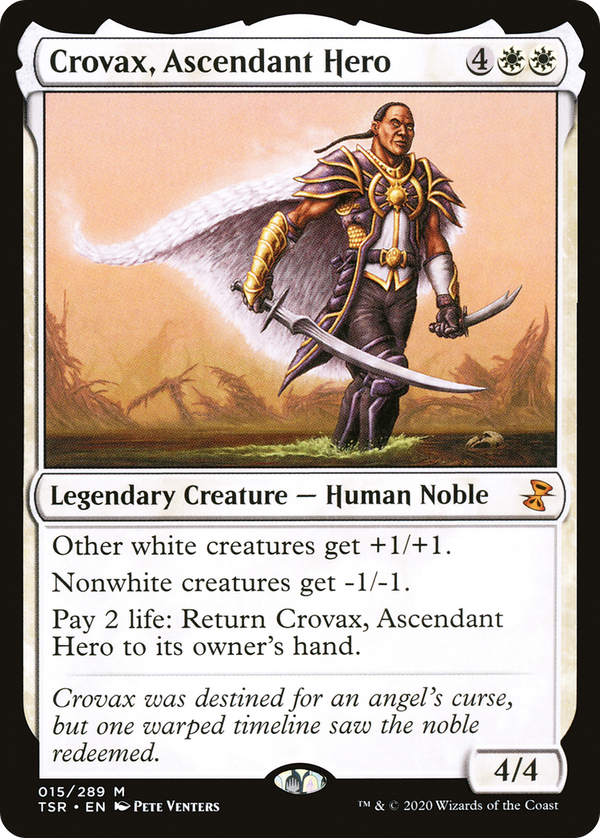Crovax, Ascendant Hero (15) [Time Spiral Remastered] foil - Deck Out Gaming