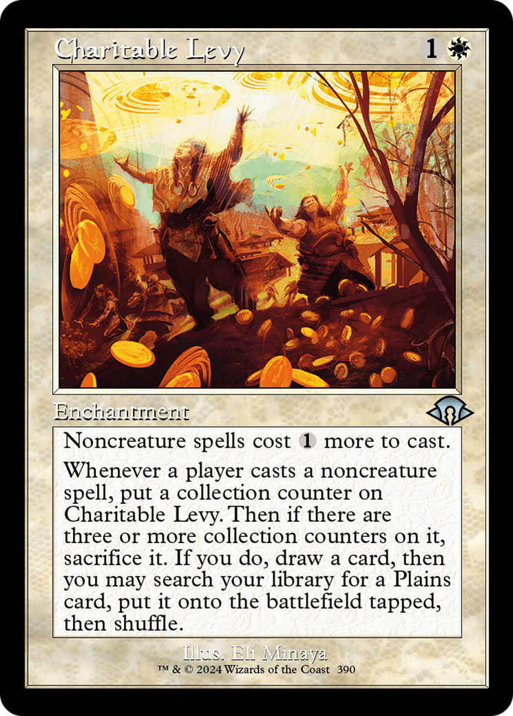 Charitable Levy (Retro Frame) (390) [Modern Horizons 3] - Deck Out Gaming