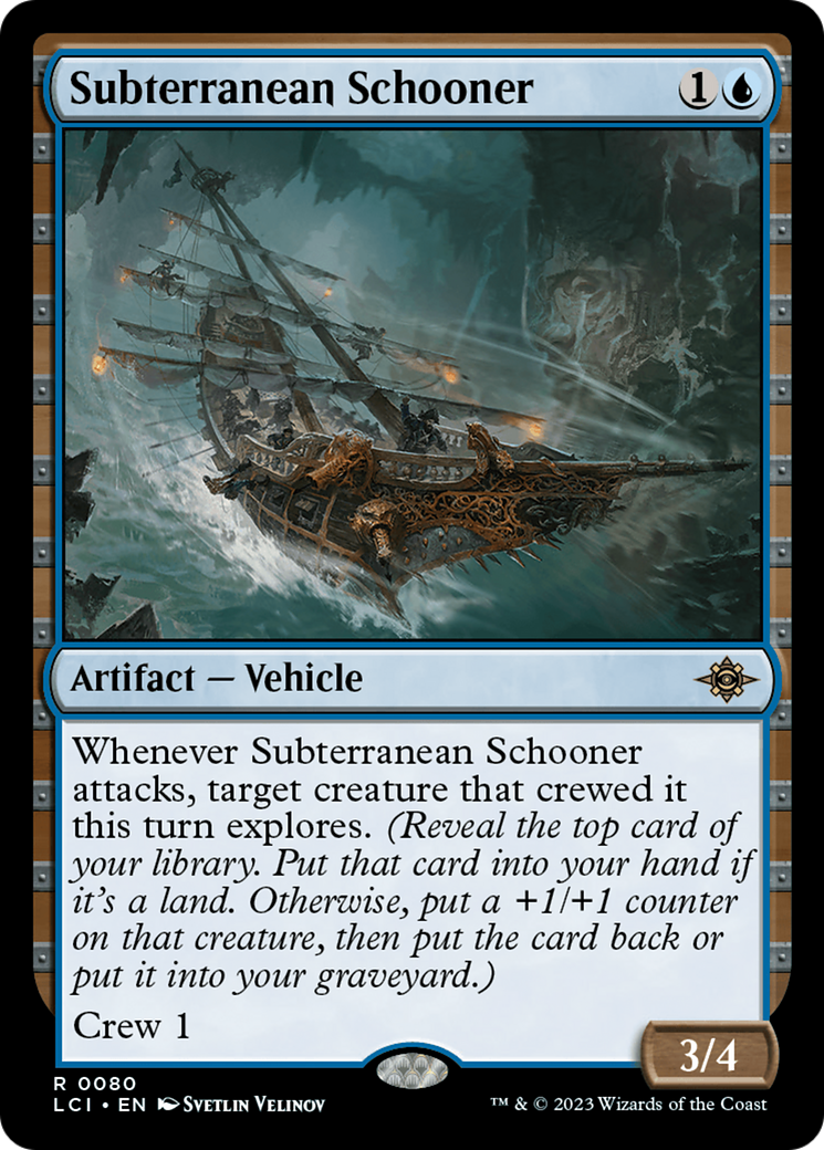 Subterranean Schooner (80) [The Lost Caverns of Ixalan] - Deck Out Gaming