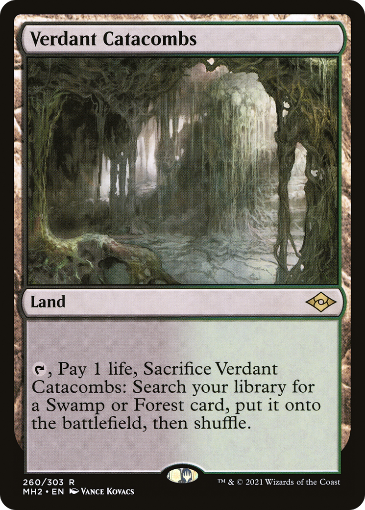 Verdant Catacombs (260) [Modern Horizons 2] foil - Deck Out Gaming