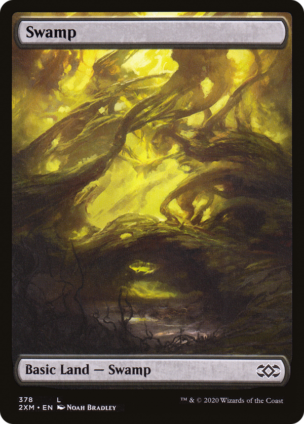 Swamp (378) (378) [Double Masters] - Deck Out Gaming
