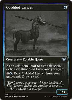 Cobbled Lancer (319) [Innistrad: Double Feature] foil - Deck Out Gaming