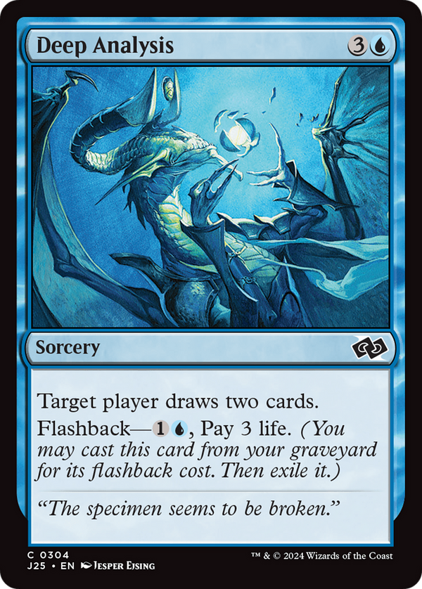 Deep Analysis (304) [Foundations Jumpstart] - Deck Out Gaming