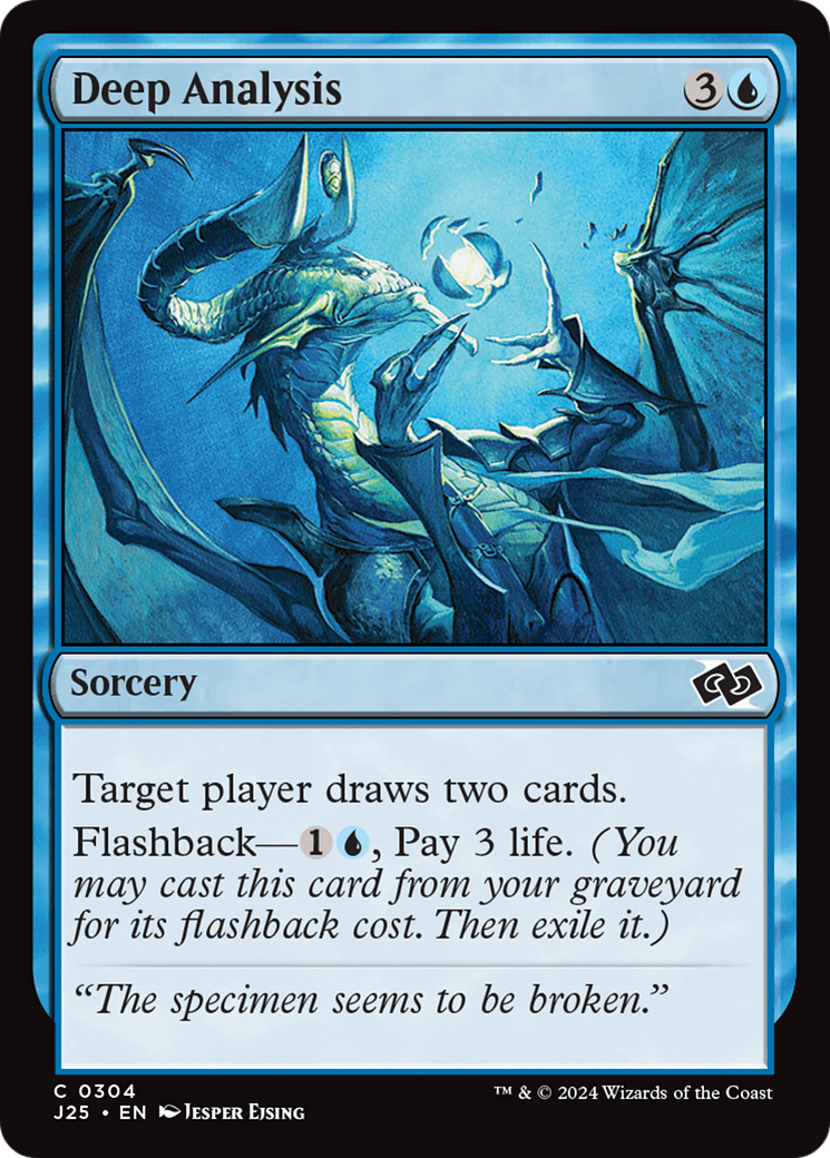 Deep Analysis (304) [Foundations Jumpstart] - Deck Out Gaming