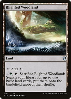 Blighted Woodland (881) [Commander Legends: Battle for Baldur's Gate] - Deck Out Gaming