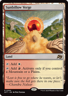 Sunbillow Verge (264) [Aetherdrift] foil - Deck Out Gaming