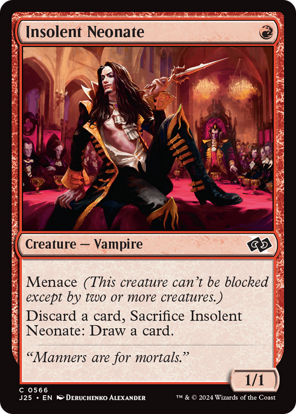 Insolent Neonate (566) [Foundations Jumpstart] - Deck Out Gaming