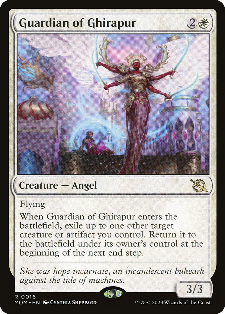 Guardian of Ghirapur (16) [March of the Machine] foil - Deck Out Gaming