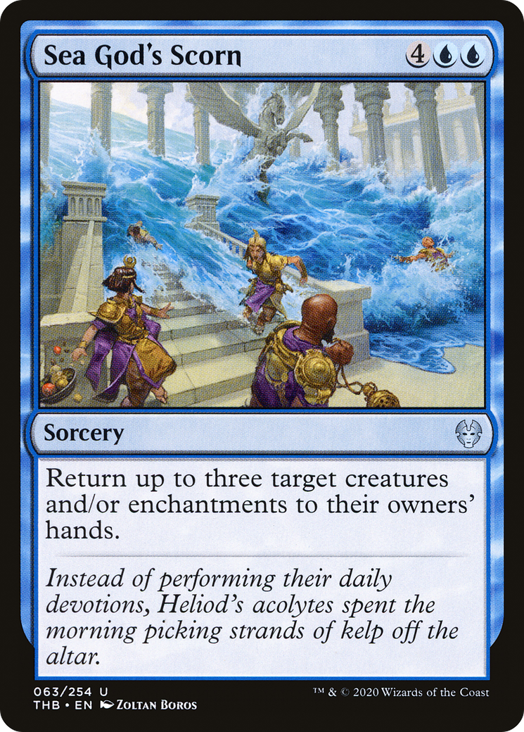 Sea God's Scorn (63) [Theros Beyond Death] foil - Deck Out Gaming