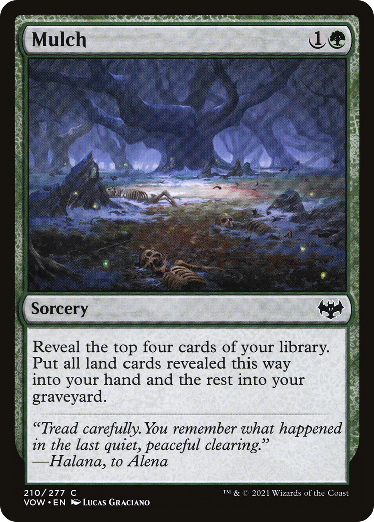 Mulch (210) [Innistrad: Crimson Vow] foil - Deck Out Gaming
