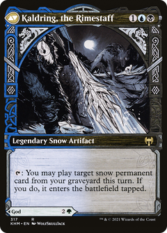 Jorn, God of Winter // Kaldring, the Rimestaff (317) [Kaldheim] - Deck Out Gaming