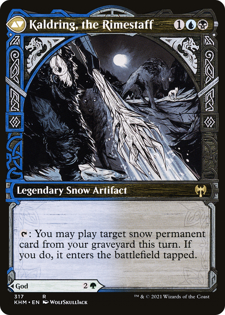 Jorn, God of Winter // Kaldring, the Rimestaff (317) [Kaldheim] - Deck Out Gaming