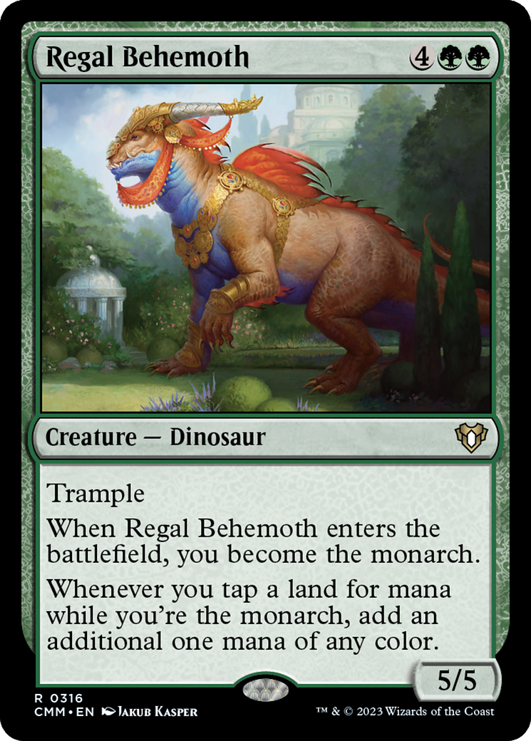 Regal Behemoth (316) [Commander Masters] - Deck Out Gaming