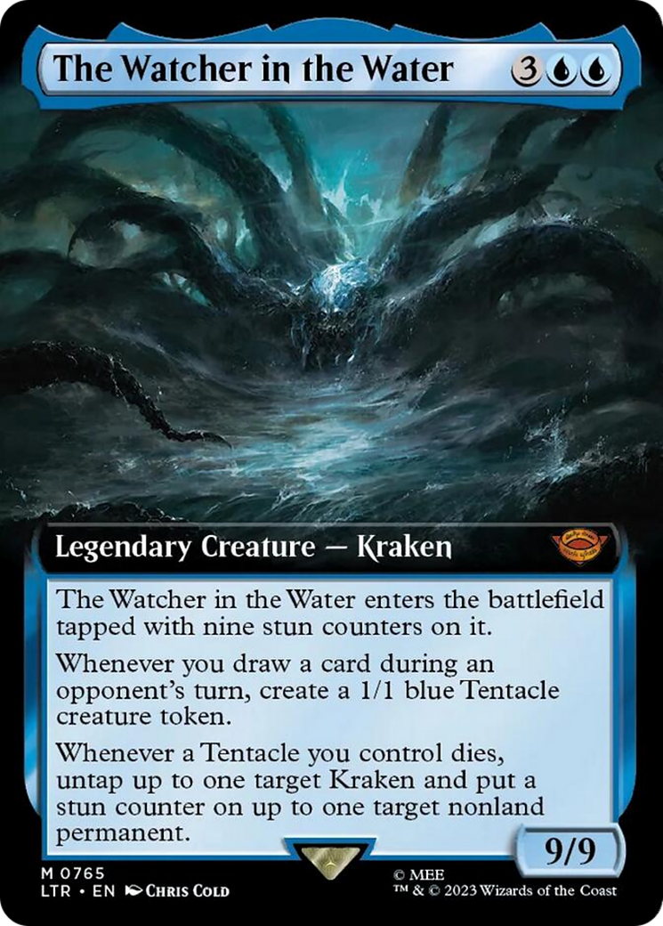 The Watcher in the Water (765) [The Lord of the Rings: Tales of Middle-earth] foil - Deck Out Gaming
