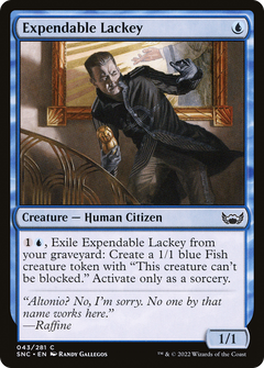 Expendable Lackey (43) [Streets of New Capenna] foil - Deck Out Gaming