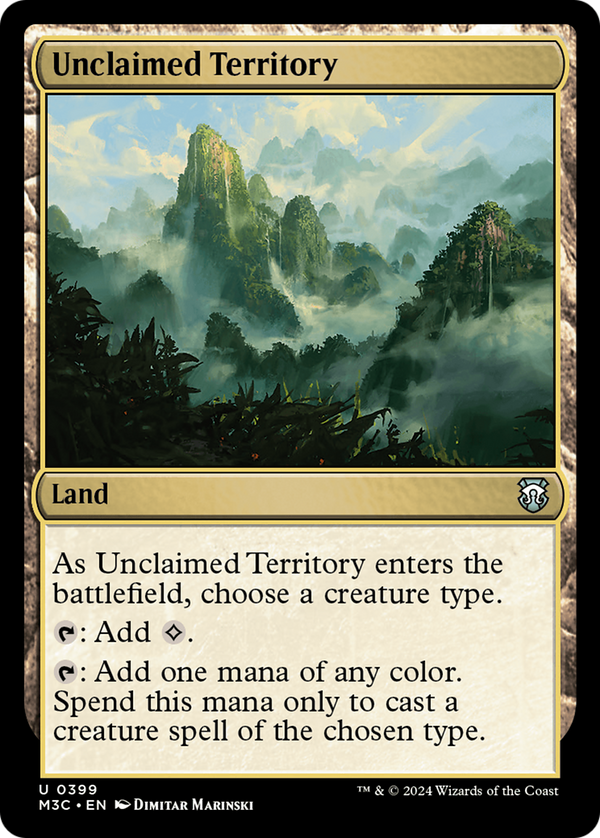 Unclaimed Territory (399) [Modern Horizons 3 Commander] - Deck Out Gaming