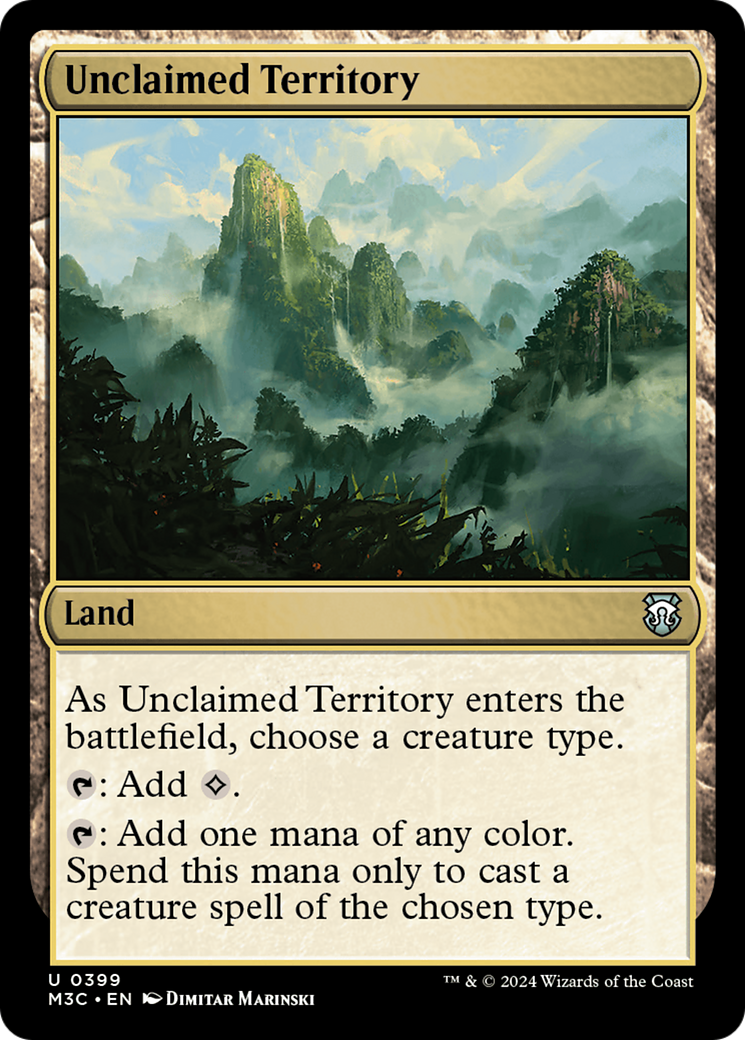 Unclaimed Territory (399) [Modern Horizons 3 Commander] - Deck Out Gaming