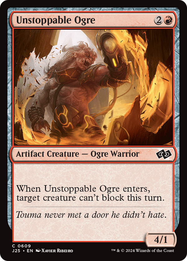 Unstoppable Ogre (609) [Foundations Jumpstart] - Deck Out Gaming