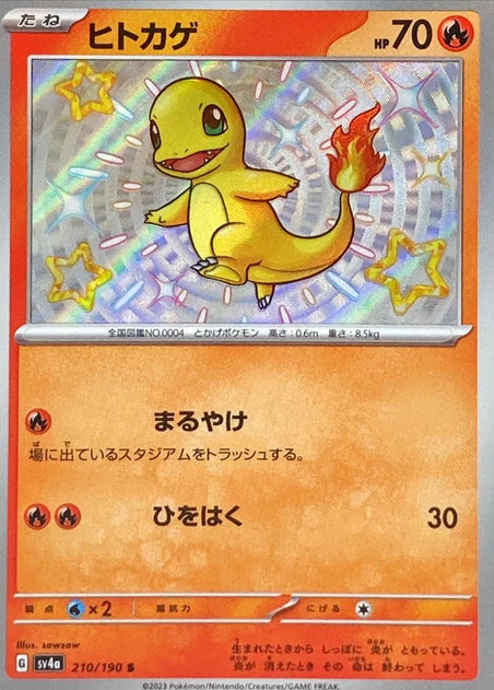 Charmander (210/190) [Shiny Treasure ex]