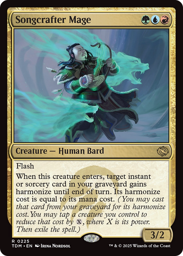 Songcrafter Mage (225) [Tarkir: Dragonstorm] foil - Deck Out Gaming