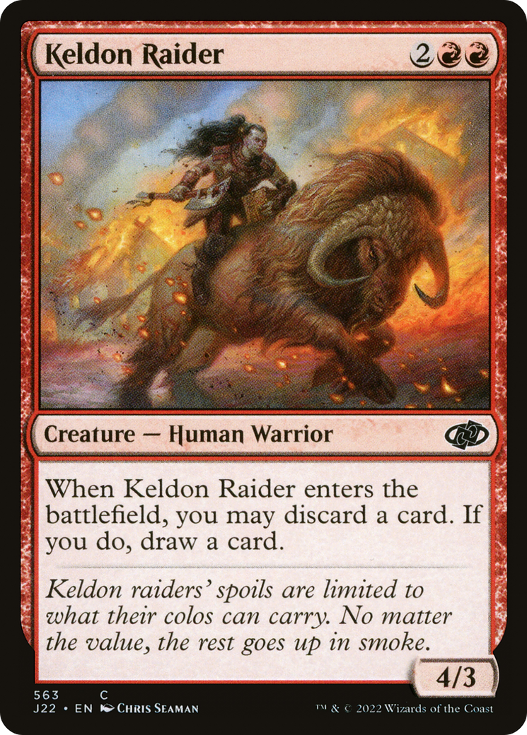 Keldon Raider (563) [Jumpstart 2022] - Deck Out Gaming