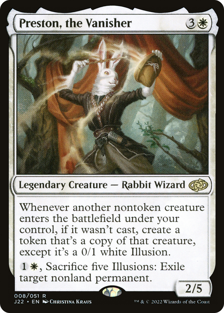 Preston, the Vanisher (8) [Jumpstart 2022] - Deck Out Gaming