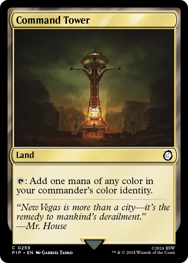 Command Tower (259) [Fallout] foil - Deck Out Gaming