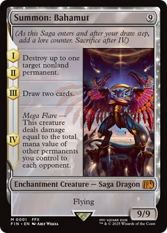 Summon: Bahamut (1) [FINAL FANTASY] foil - Deck Out Gaming