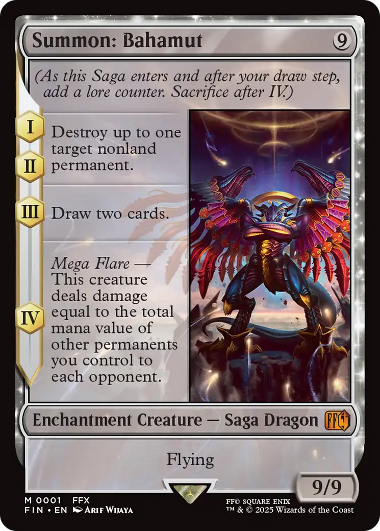 Summon: Bahamut (1) [FINAL FANTASY] foil - Deck Out Gaming