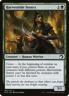 Harvesttide Sentry (186) [Innistrad: Midnight Hunt] foil - Deck Out Gaming