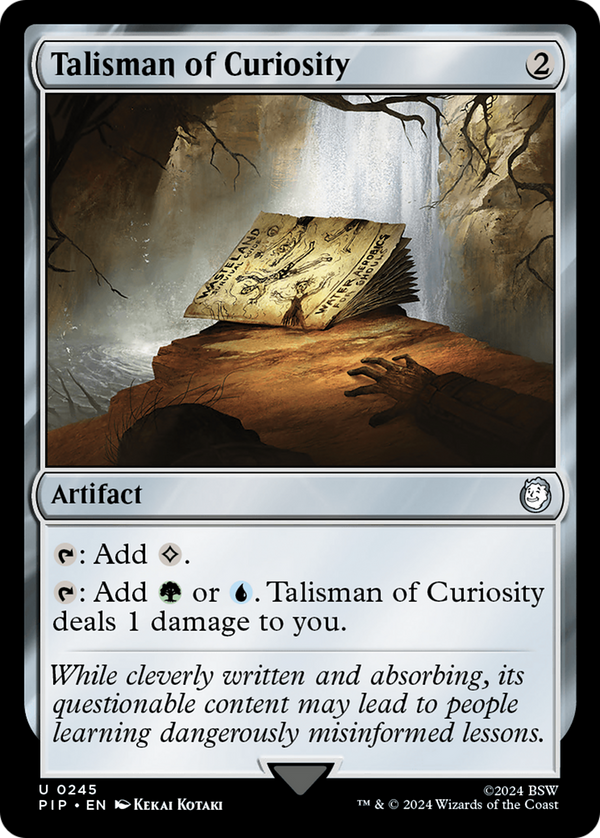 Talisman of Curiosity (245) [Fallout] - Deck Out Gaming