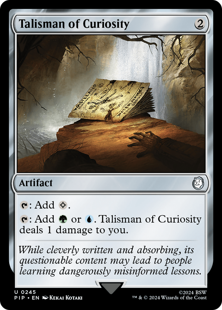 Talisman of Curiosity (245) [Fallout] - Deck Out Gaming